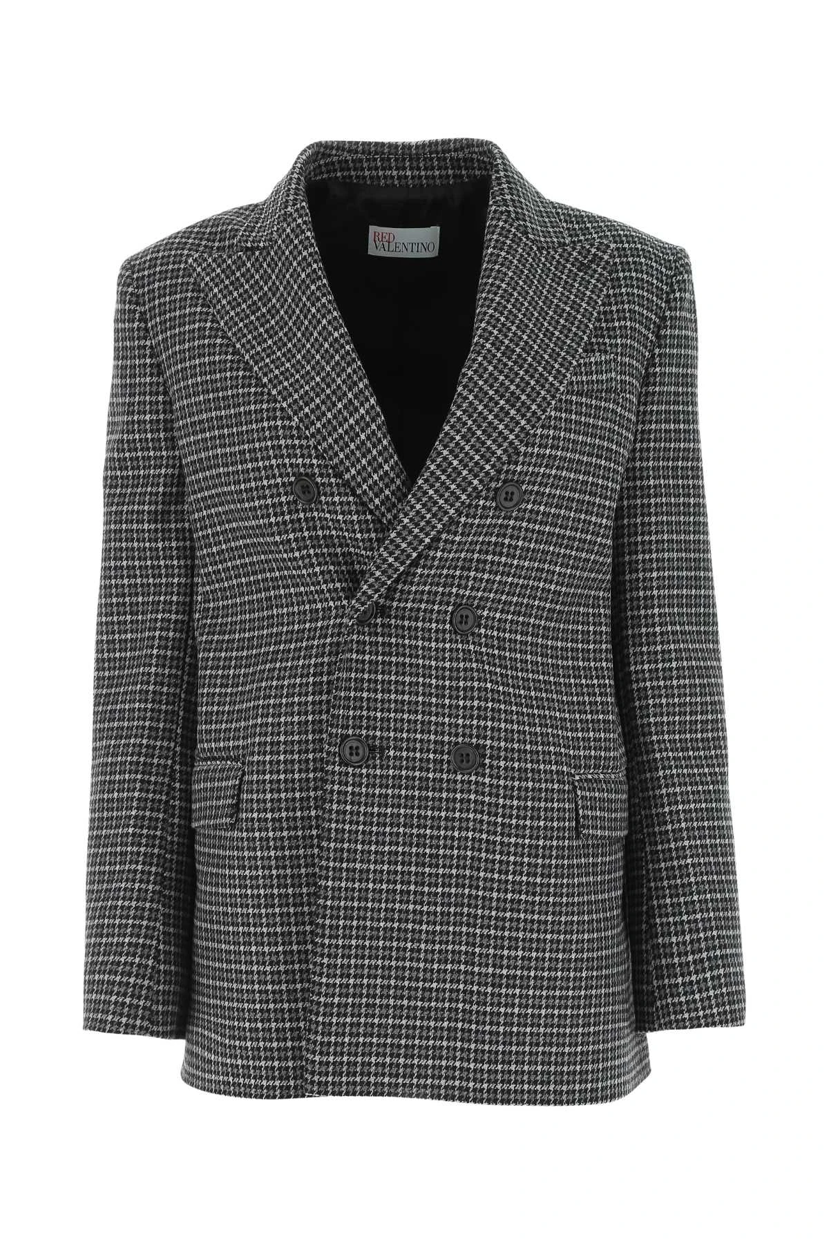 商品【商品预售7天】 RED Valentino|RED Valentino 女士西服 1R0CEC406LYDG8 花色,价格¥3054,第1张图片