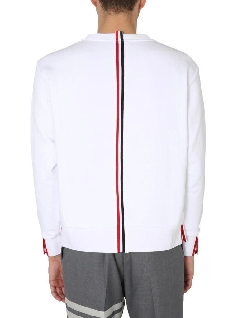 商品Thom Browne|Thom Browne RWB Striped Sweatshirt,价格¥3100,第2张图片详细描述