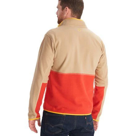 商品Marmot|Rocklin 1/2-Zip Fleece Jacket - Men's,价格¥198,第2张图片详细描述