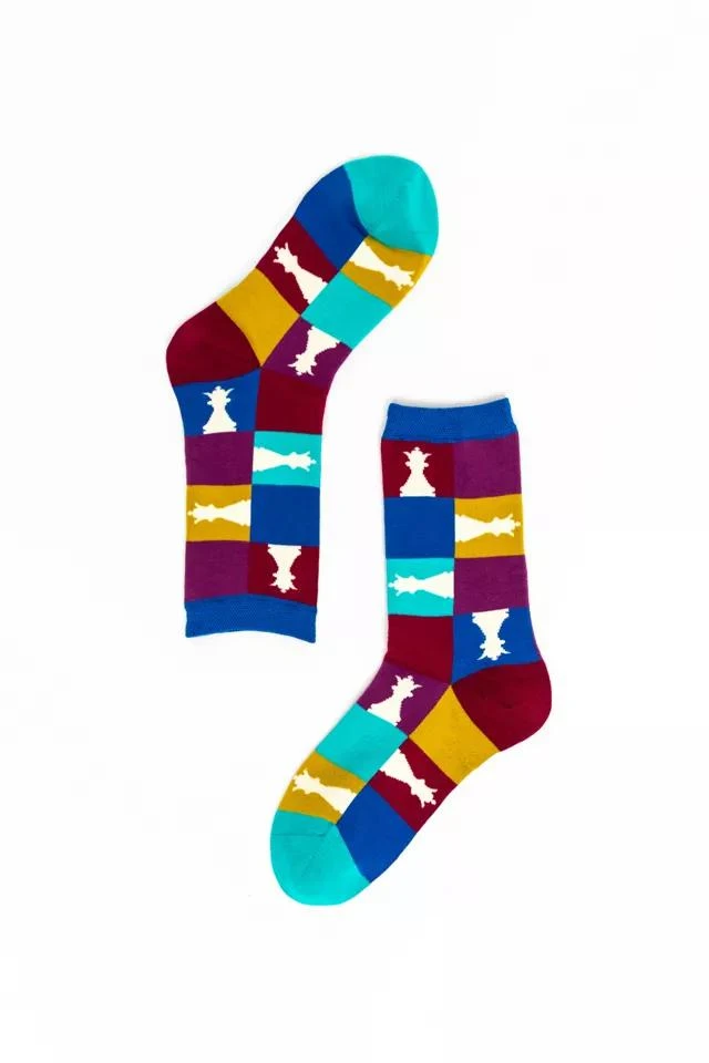 商品Sock Candy|Sock Candy Chess Sock,价格¥136,第2张图片详细描述