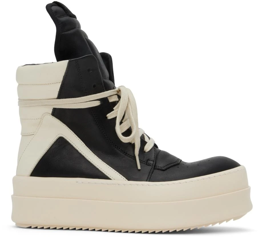 商品Rick Owens|Black Mega Bumper Geobasket Sneakers,价格¥7977,第1张图片