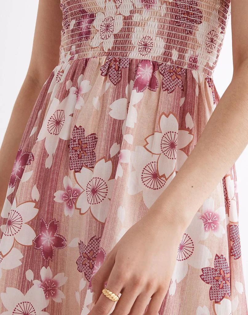 商品Madewell|Warm Smocked Midi Dress,价格¥2438,第4张图片详细描述