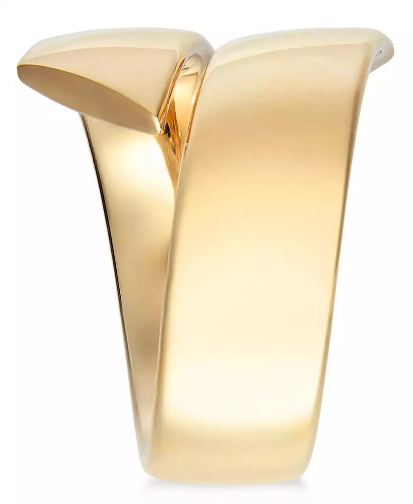 商品Italian Gold|Bypass Ring in 14k Yellow Gold and 14k White Gold,价格¥4009,第4张图片详细描述