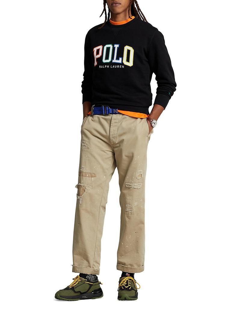 商品Ralph Lauren|Fleece Logo Crewneck Sweatshirt,价格¥1052,第4张图片详细描述