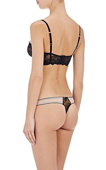 商品Fleur du Mal|Bianca Lace Longline Balconette Bra,价格¥517,第2张图片详细描述