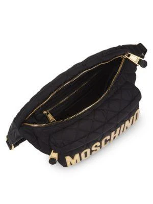 商品Moschino|Quilted Logo Belt Bag,价格¥2366,第3张图片详细描述