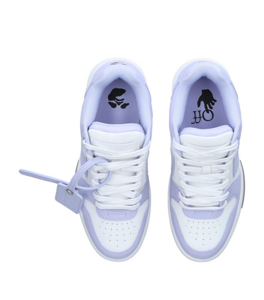 商品Off-White|Leather Out of Office Sneakers,价格¥3805,第6张图片详细描述