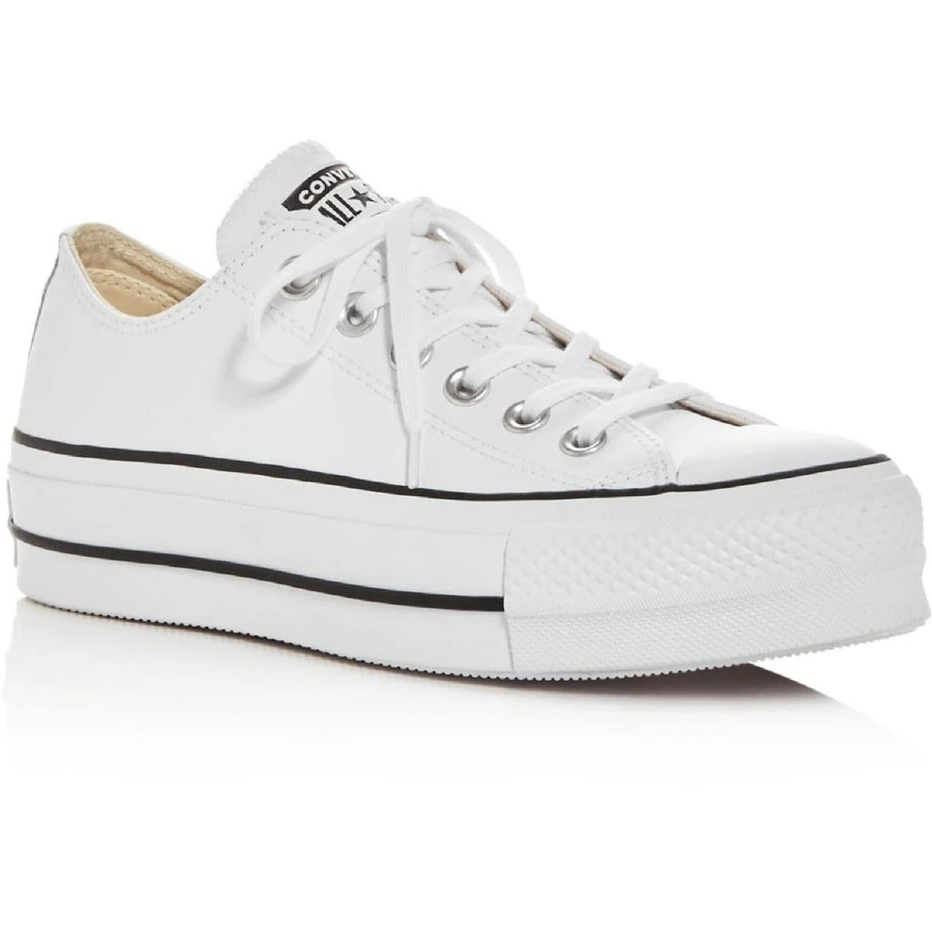 商品Converse|Converse Womens CTAS Lift Clean Ox Leather Casual Platform Sneakers,价格¥313,第1张图片