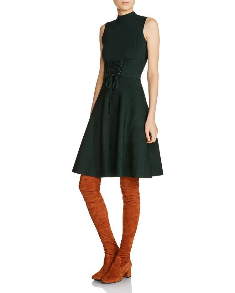 商品Maje|Revolte A-line Corset-Detail Dress,价格¥2110,第1张图片