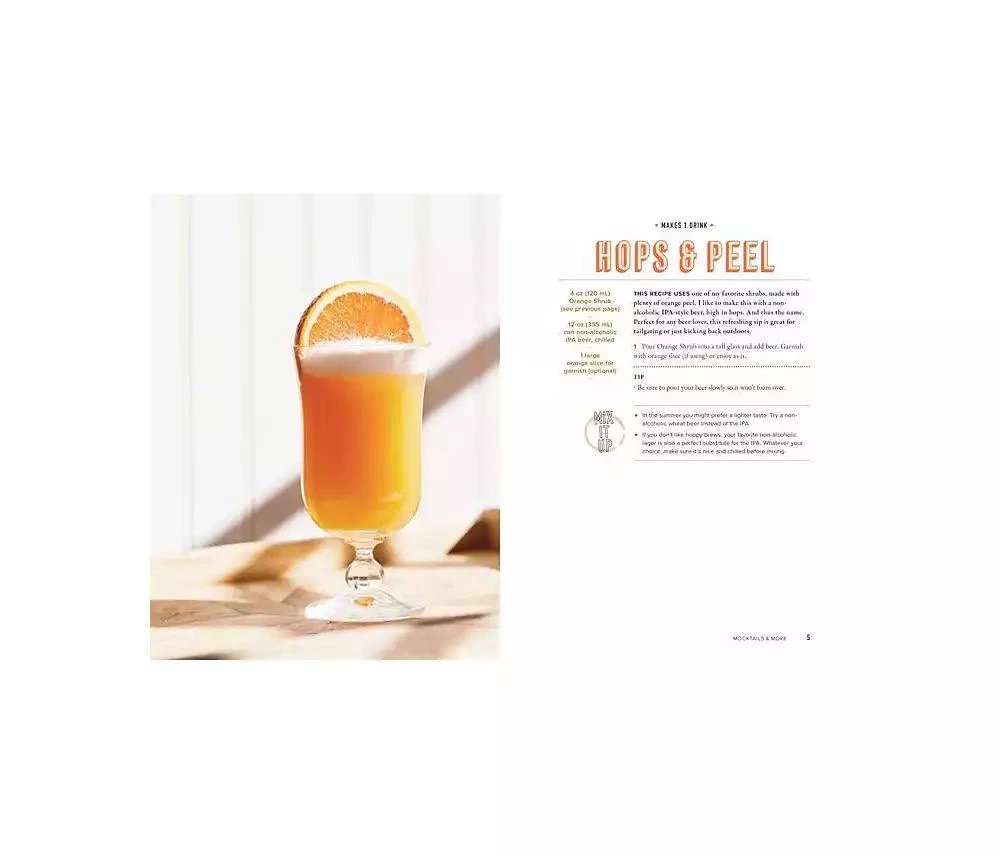 商品Barnes & Noble|Zero Proof Drinks and More - 100 Recipes for Mocktails and Low-Alcohol Cocktails by Maureen Petrosky,价格¥185,第2张图片详细描述