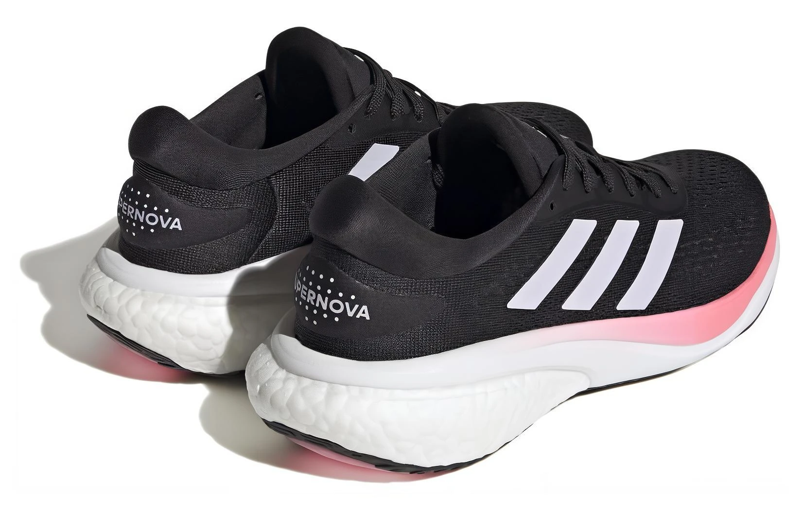 商品[国内直发] Adidas|adidas Supernova 2 休闲耐磨 低帮跑步鞋 女款 黑白粉,价格¥511,第6张图片详细描述