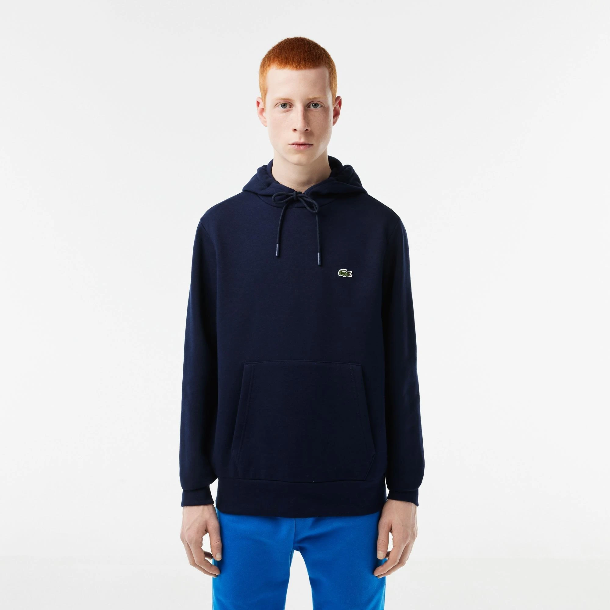 商品【商品预售7天发货】 Lacoste|Lacoste 男士卫衣 SH9623166 蓝色,价格¥1273,第5张图片详细描述
