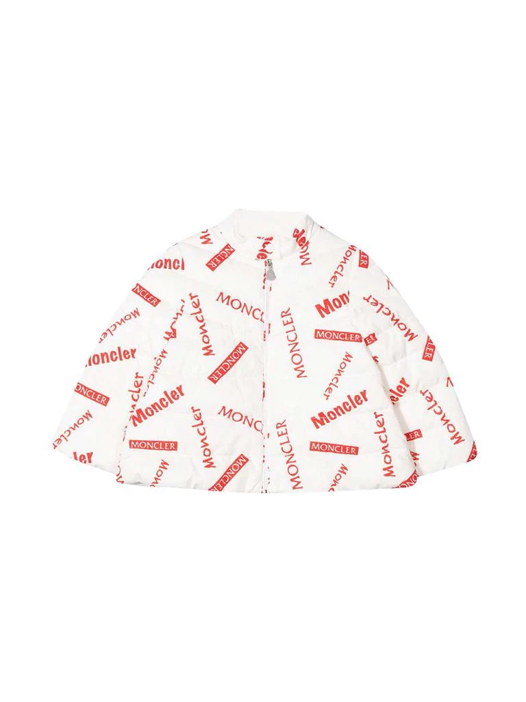 商品Moncler|Moncler Logo Print Down Jacket,价格¥2578,第1张图片