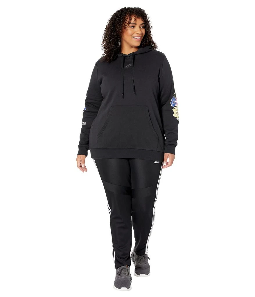 商品Adidas|Plus Size Floral Graphic Hoodie,价格¥283,第4张图片详细描述