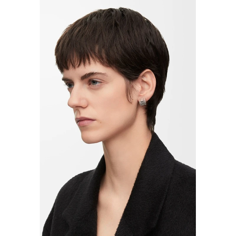LOEWE/罗意威 女士银色纯银耳钉 商品