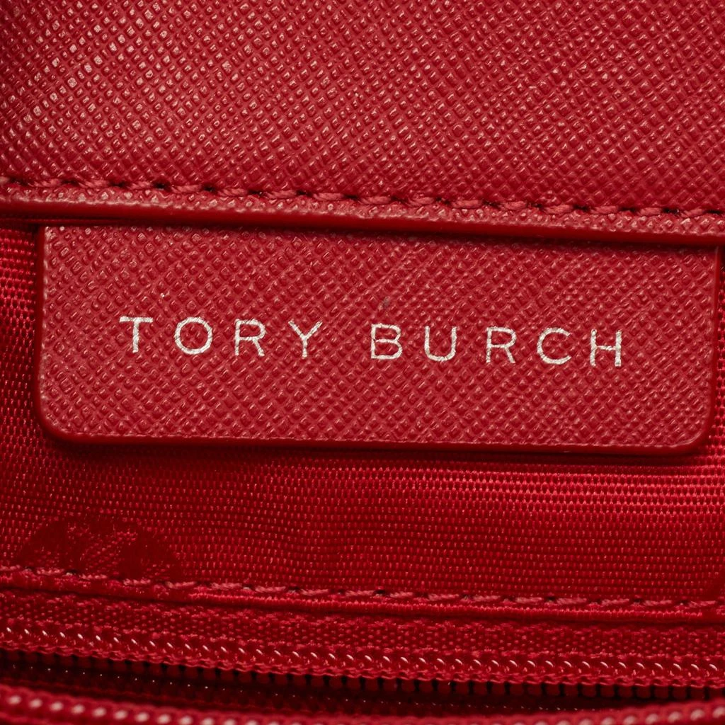 Tory Burch Red Leather Medium York Buckle Tote 商品