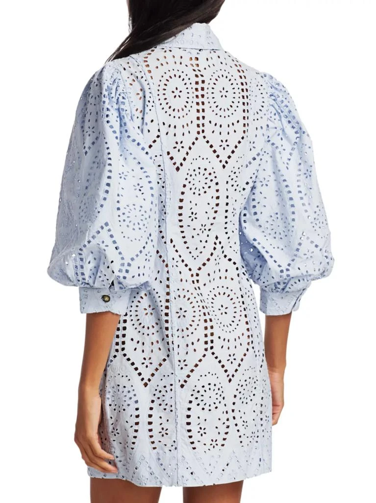 商品Ganni|Broderie Anglaise 连衣裙,价格¥735,第4张图片详细描述