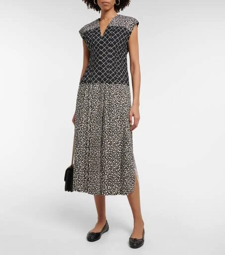 商品Tory Burch|花卉棉质加长连衣裙,价格¥10644,第2张图片详细描述