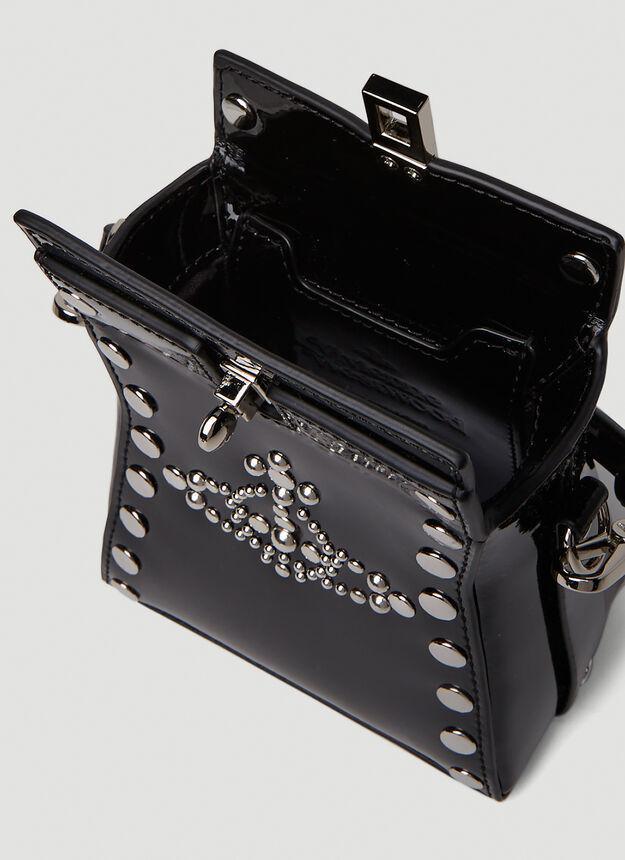 商品Vivienne Westwood|Kelly Small Handbag in Black,价格¥3091,第6张图片详细描述