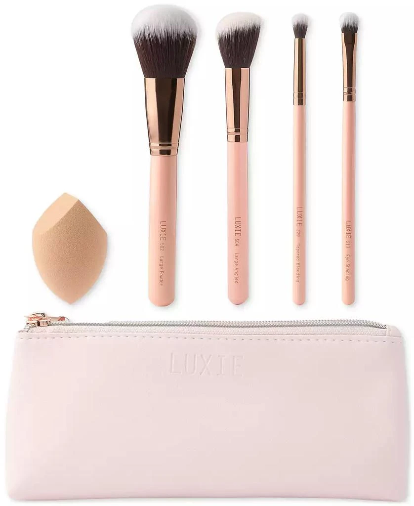 商品Luxie|6-Pc. Getaway Makeup Brush Travel Set,价格¥449,第1张图片