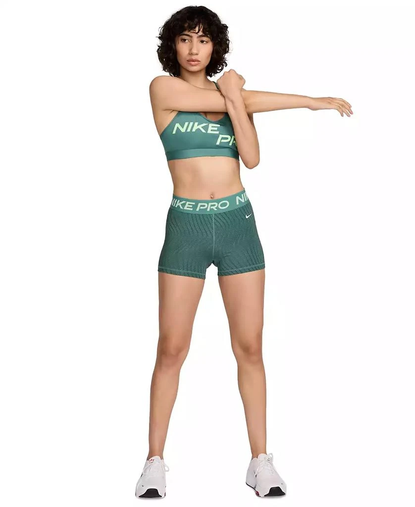 商品NIKE|Women's Pro Dri-FIT Mid-Rise 3" Printed Shorts,价格¥121,第3张图片详细描述