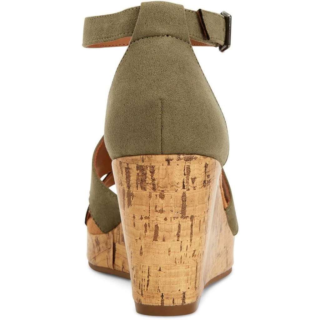 商品Style & Co|Style & Co. Womens Selenaa T Strap Open Toe Wedge Sandals,价格¥61,第3张图片详细描述