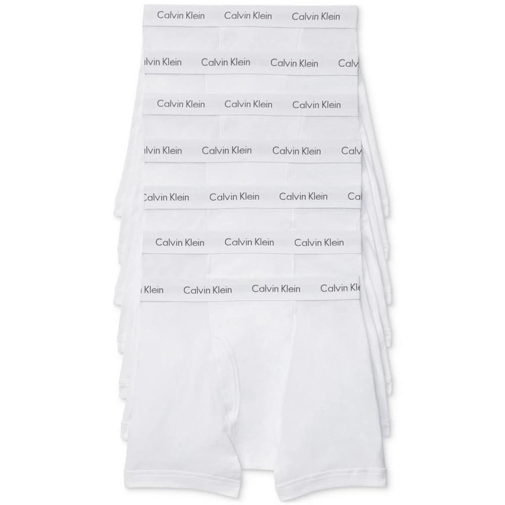 商品Calvin Klein|Men's 7-Pack Classic Logo Boxer Briefs Underwear,价格¥656,第1张图片