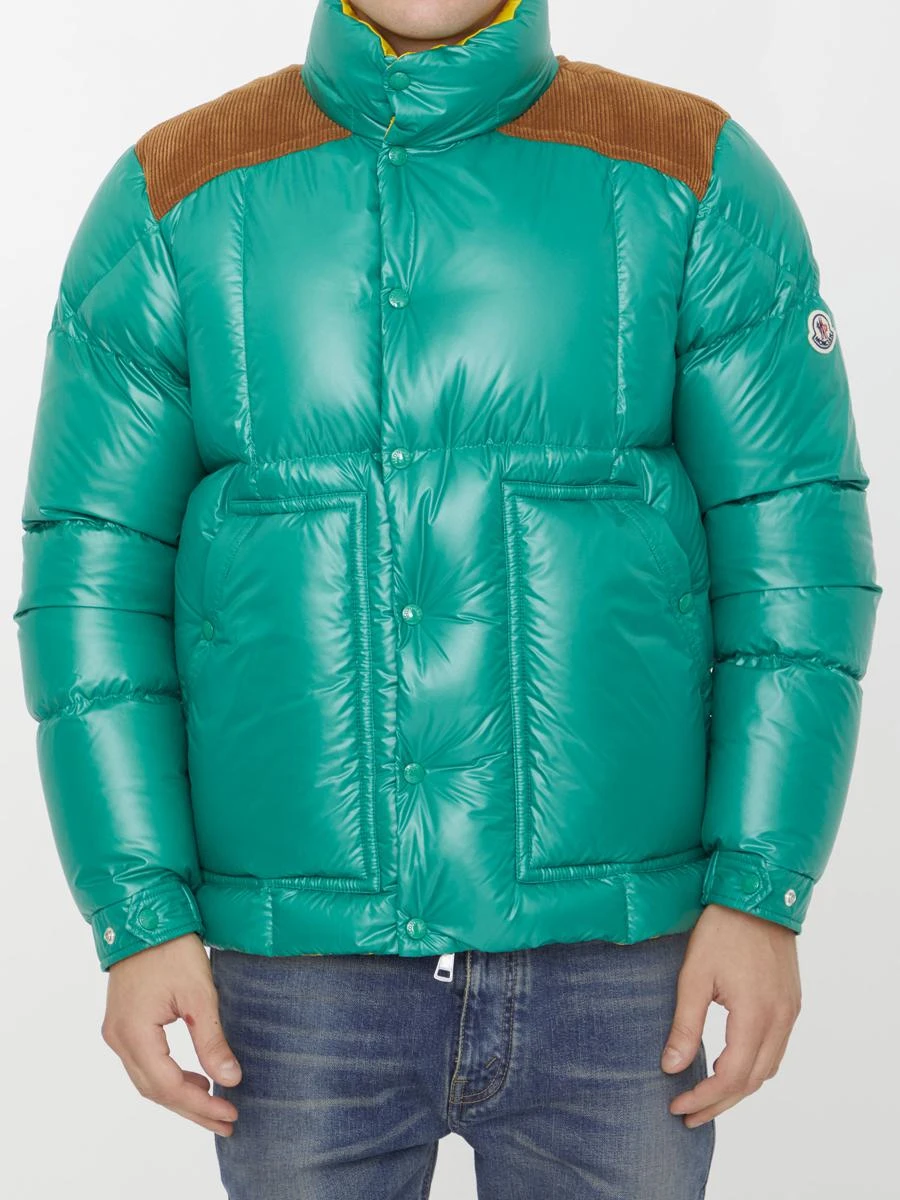 商品[国内直发] Moncler|MONCLER 绿色男士羽绒服 1A00127-595ZJ-845,价格¥11015,第1张图片