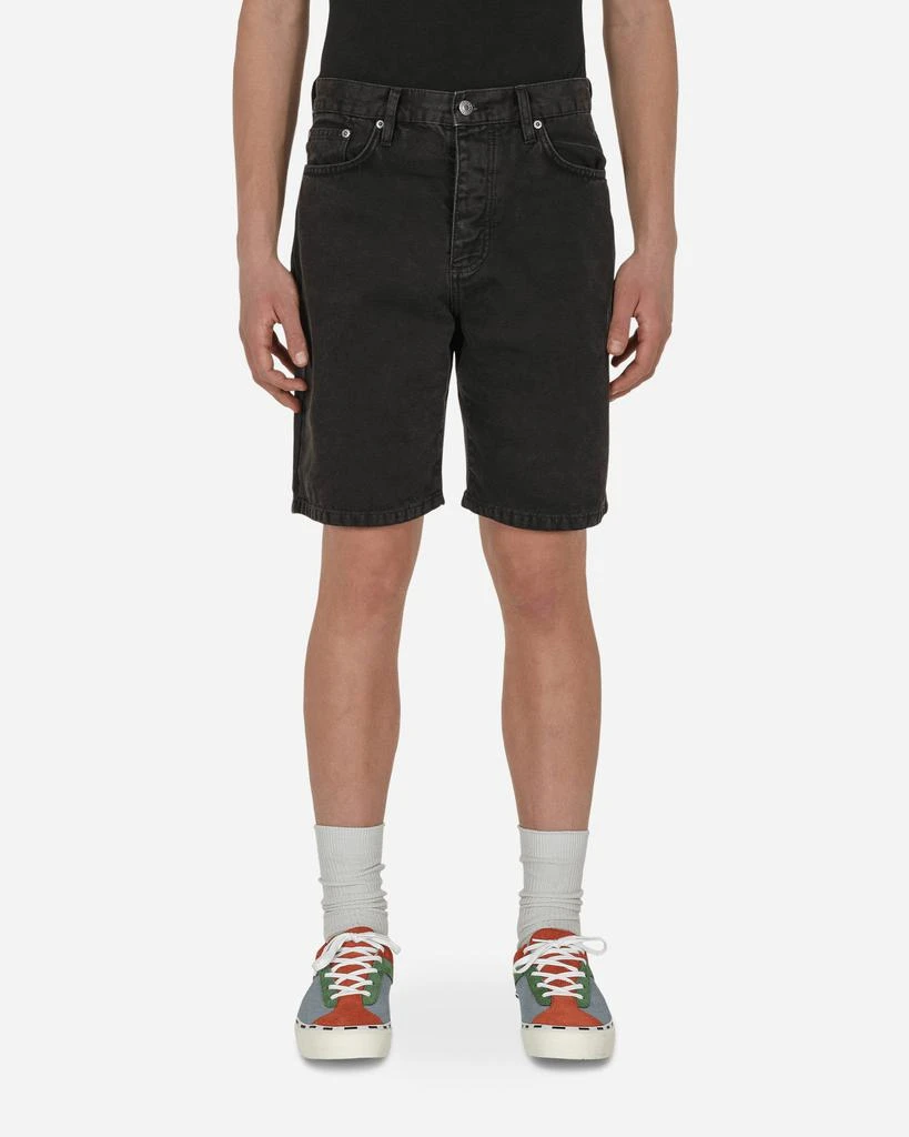 商品STUSSY|Washed Canvas Big OL' Shorts Black,价格¥387,第1张图片