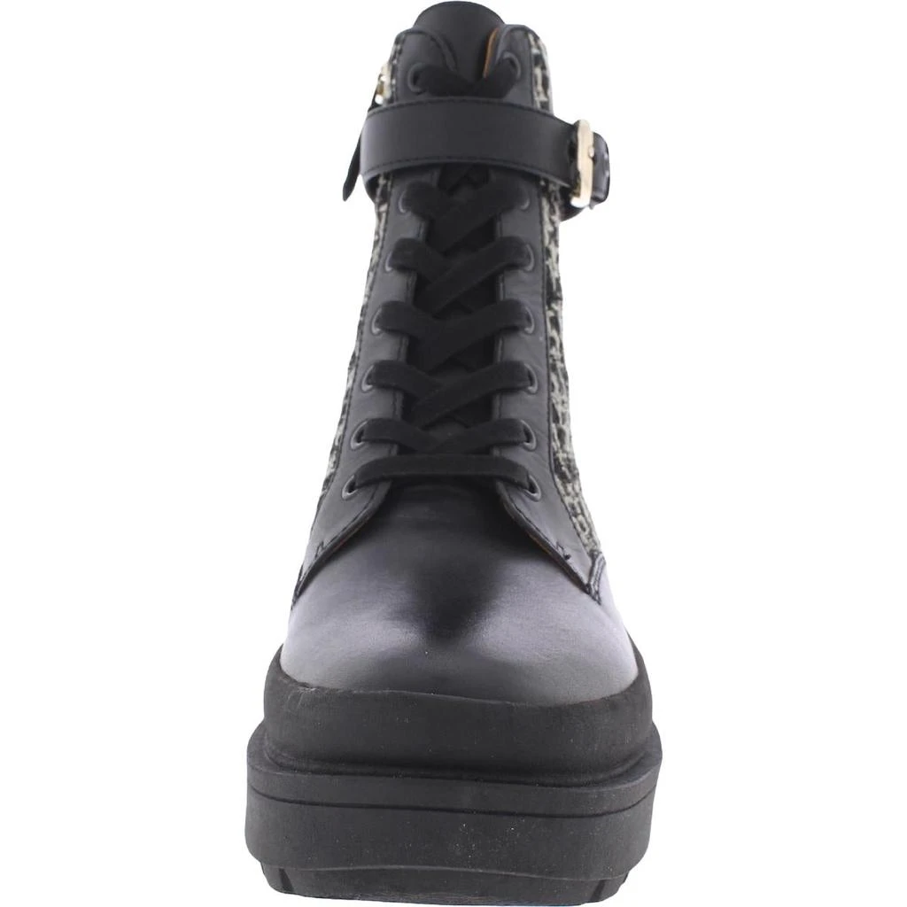 商品Kate Spade|Kate Spade New York Womens WINONA Lug Sole Leather Combat & Lace-up Boots,价格¥559,第3张图片详细描述