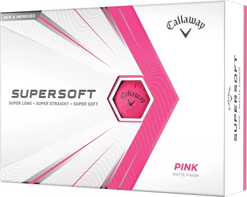 商品Callaway|Callaway 2021 Supersoft Matte Golf Balls,价格¥183,第1张图片详细描述