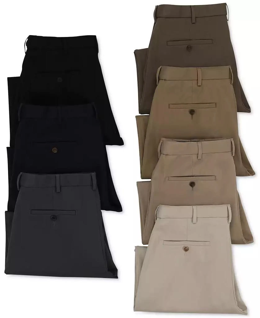 Haggar Premium No Iron Stretch-Waist 经典版型 正装长裤 商品