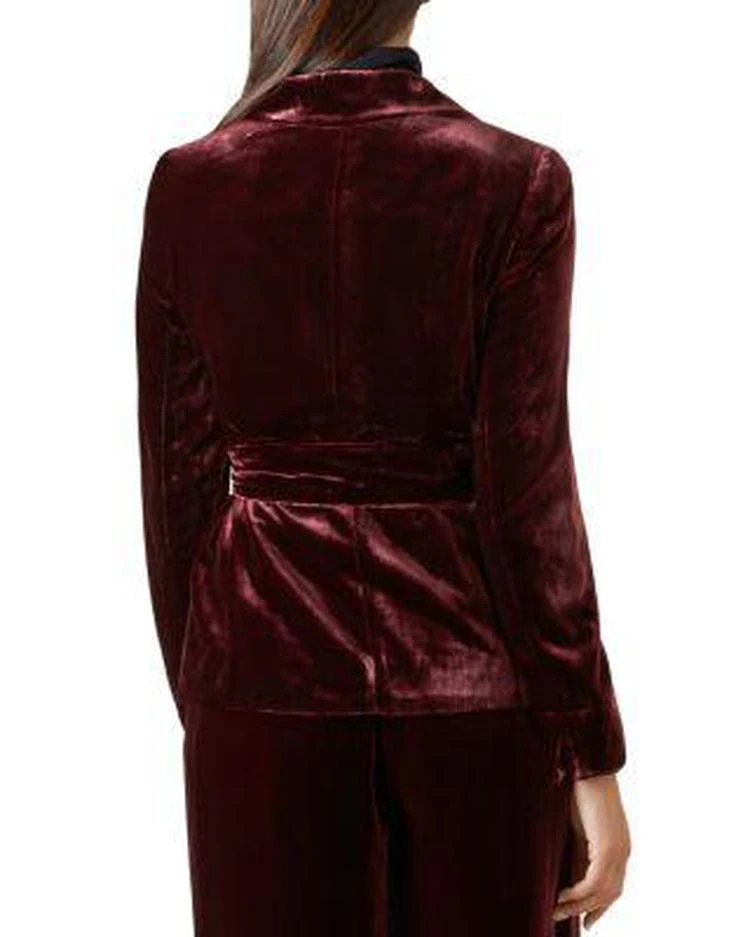 商品HOBBS LONDON|第6套: Lorrie 丝绒外套,价格¥1448,第2张图片详细描述