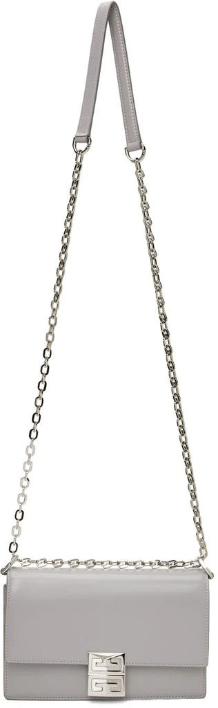 商品Givenchy|灰色小号 4G 单肩包,价格¥12754,第4张图片详细描述