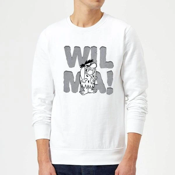 商品Original Hero|The Flintstones WILMA! Sweatshirt - White,价格¥251,第1张图片