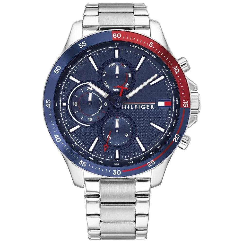 商品Tommy Hilfiger|Tommy Hilfiger Gents Bank Watch,价格¥1780,第1张图片