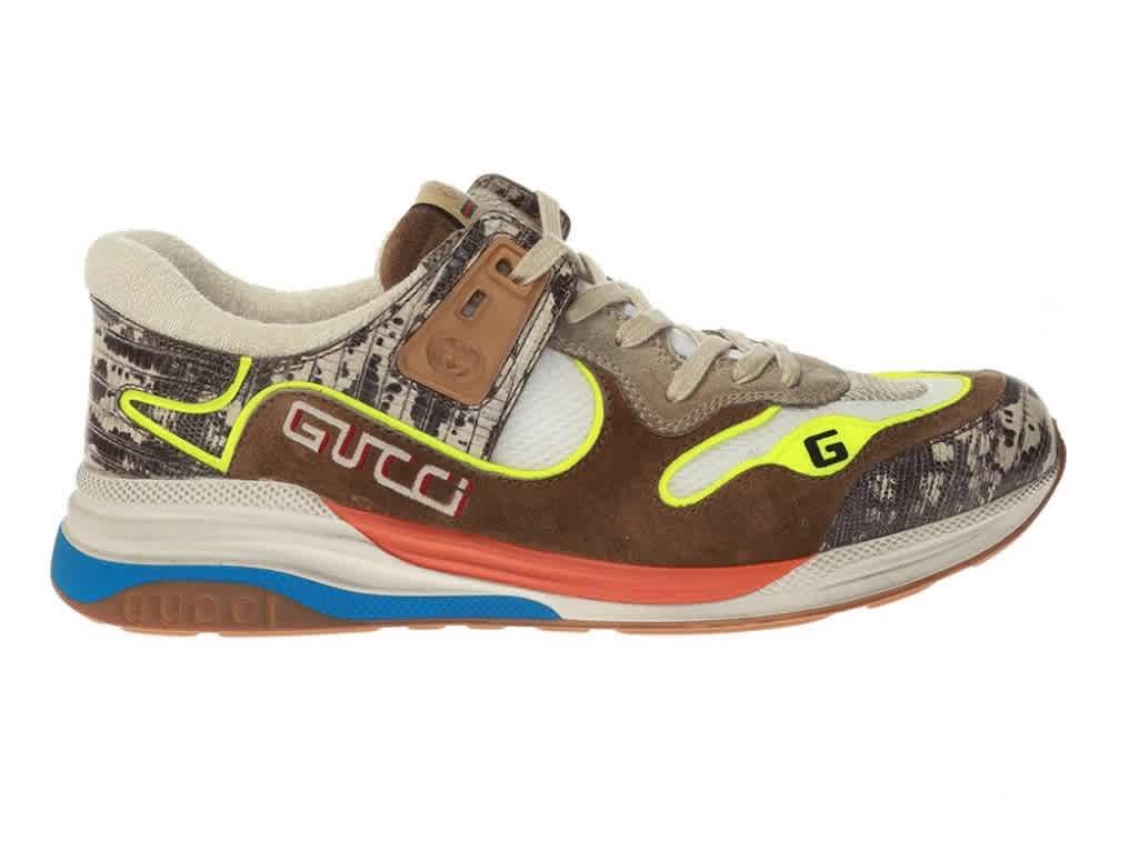 Gucci Mens Ultrapace Sneaker, Brand Size 5 (US Size 5.5)商品第1张图片规格展示