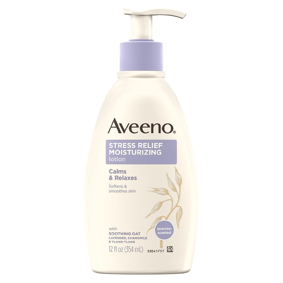 商品Aveeno|Stress Relief Moisturizing Lotion to Calm & Relax Lavender,价格¥63,第1张图片
