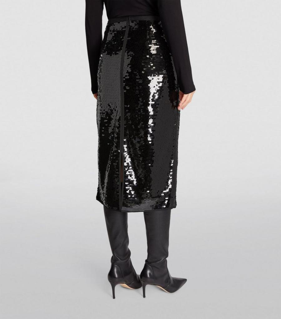 商品Weekend Max Mara|Sequin-Embellished Midi Skirt,价格¥1377,第6张图片详细描述