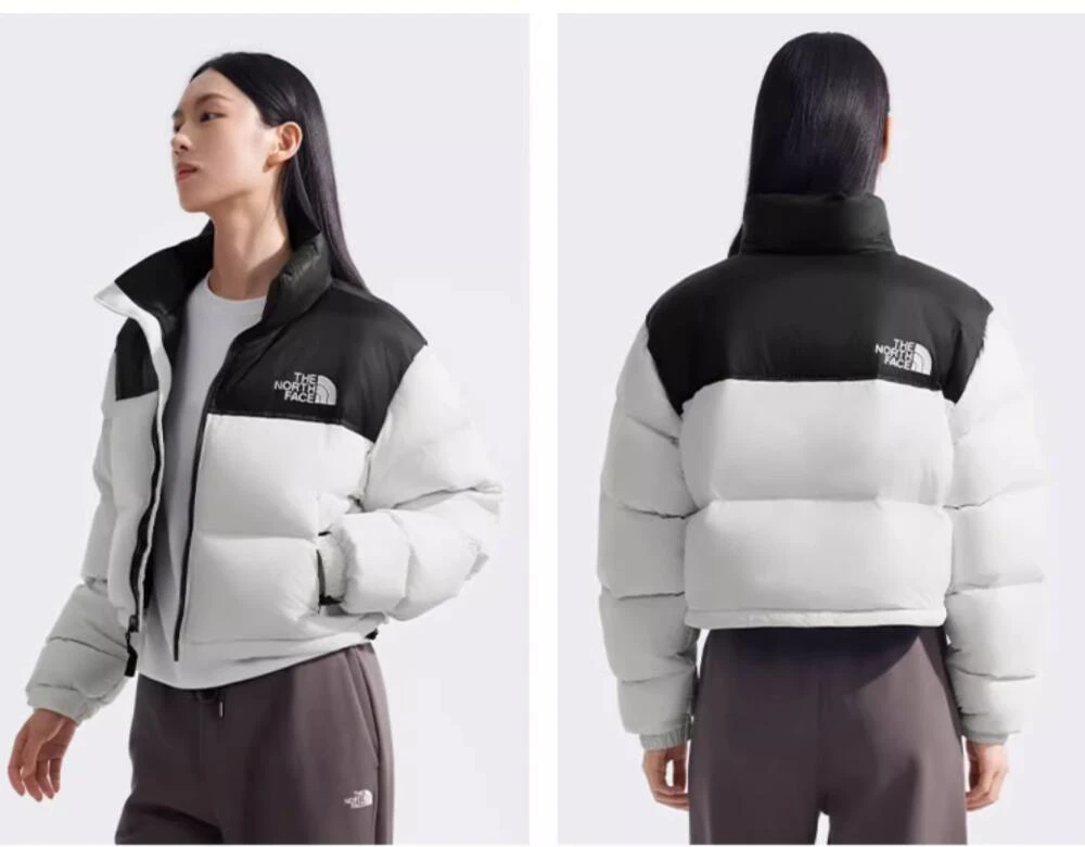 北面CON女Nuptse短款羽绒服防泼水冬季新款The North Face（香港仓发货） 商品