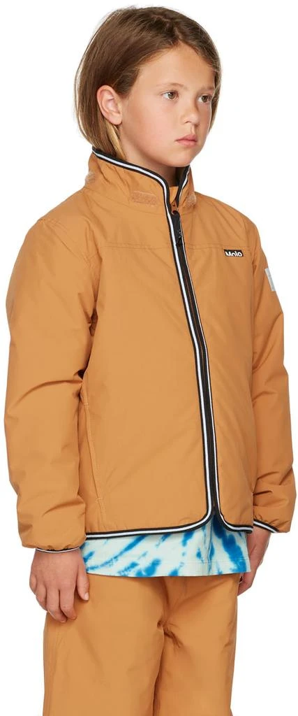 商品MOLO|Kids Brown Winner Jacket,价格¥375,第4张图片详细描述