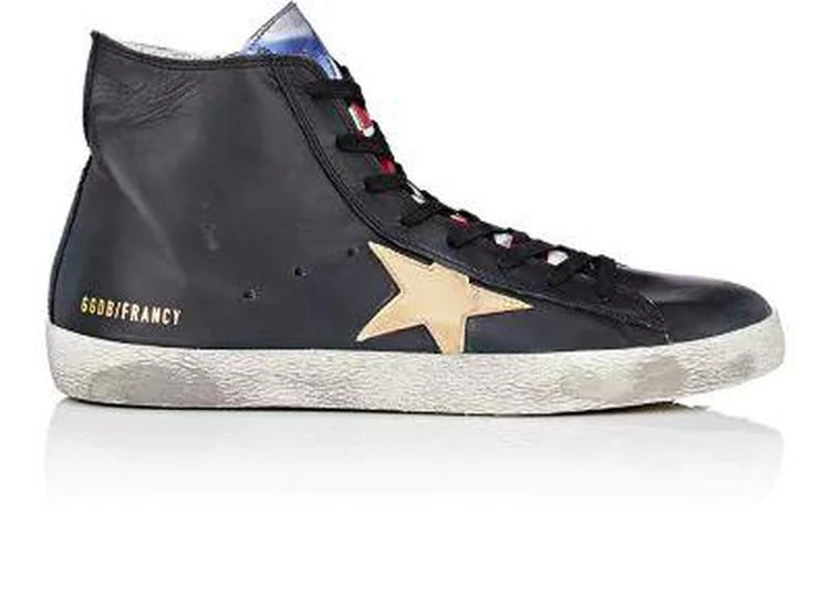 商品Golden Goose|Men's Francy Leather Sneakers,价格¥2521,第1张图片