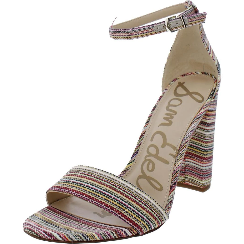 商品Sam Edelman|Sam Edelman Womens Yaro Block Heel Evening Sandals,价格¥150-¥660,第5张图片详细描述