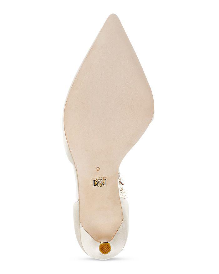 Women's Tierra Crystal Ankle Chain d'Orsay Pumps商品第5张图片规格展示