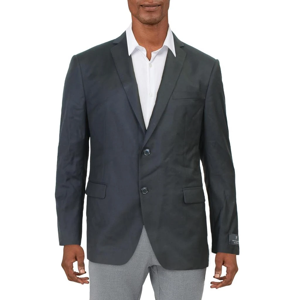 商品John Varvatos|John Varvatos Star USA Mens Bleecker Wool Sportcoat Two-Button Blazer,价格¥471,第1张图片