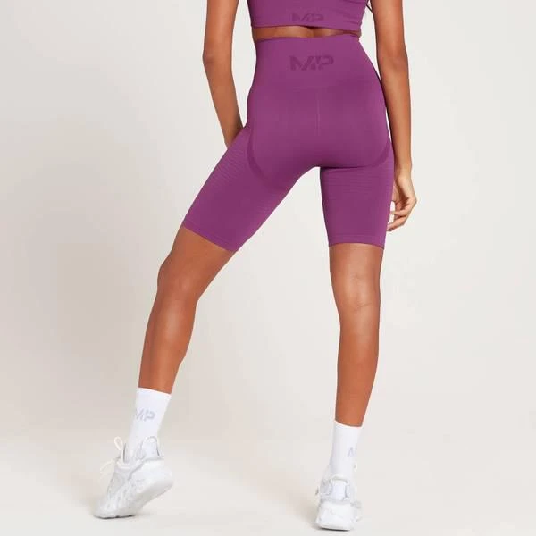 商品Myprotein|MP Women's Tempo Seamless Cycling Shorts - Purple,价格¥183,第4张图片详细描述