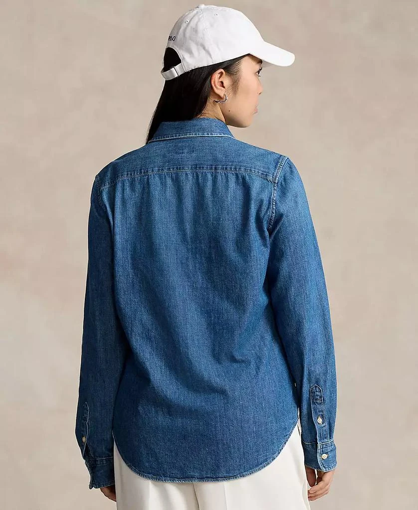 商品Ralph Lauren|Women's Slim-Fit Denim Shirt,价格¥1243,第4张图片详细描述