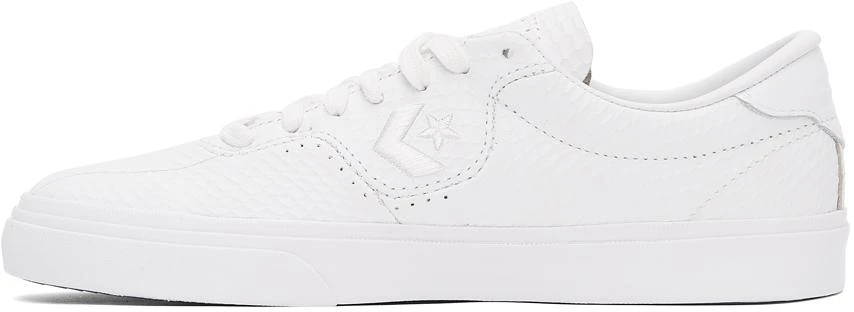 商品Converse|White Leather 'Heart Of The City' Louie Lopez Pro Sneakers,价格¥668,第3张图片详细描述