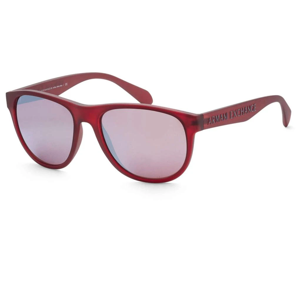 商品Armani Exchange|Armani Exchange Men's Red Square Sunglasses,价格¥213,第1张图片