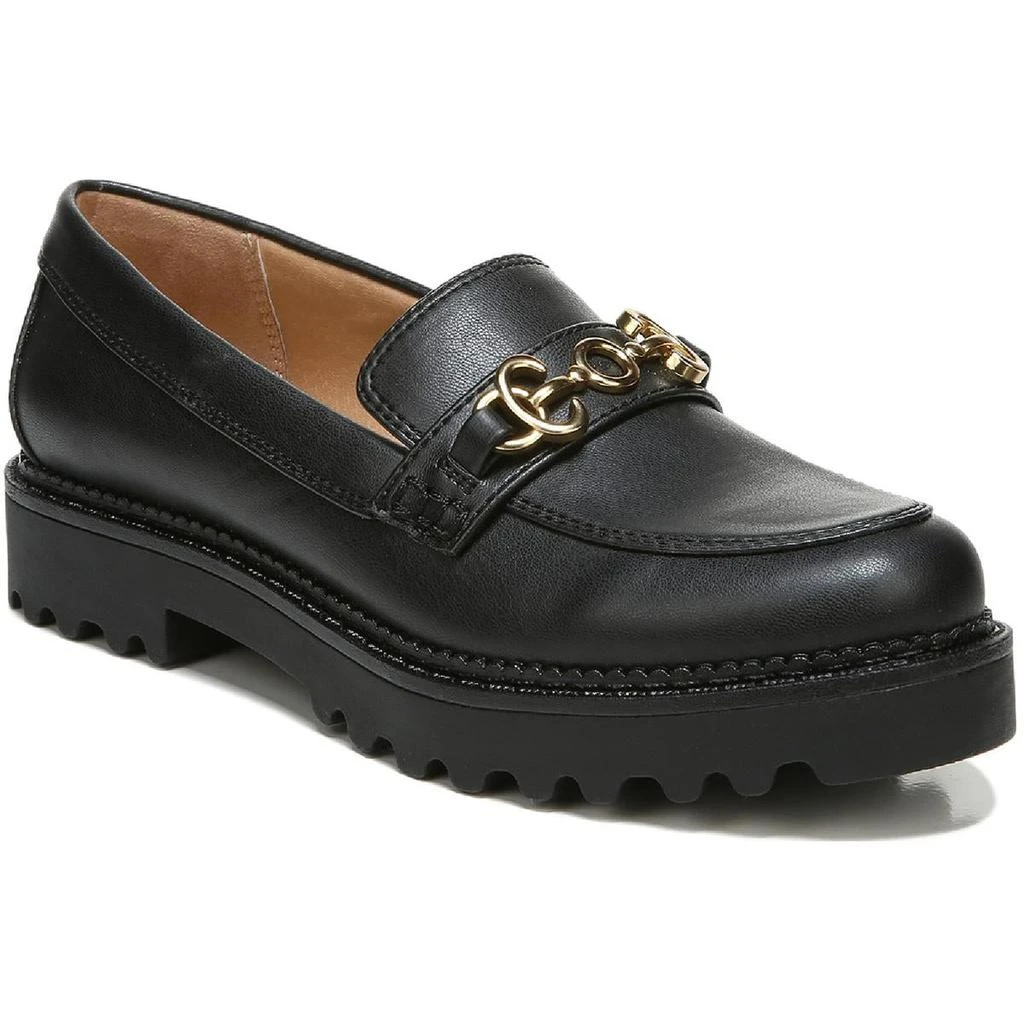 商品Sam Edelman|Circus by Sam Edelman Womens Deana Faux Leather Slip On Fashion Loafers,价格¥118,第1张图片